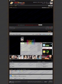 黑色大气质感 论坛版DZ学习研究交流（免费下载）